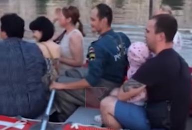 Краснодарские маршрутки – даже потоп не помеха: видео
